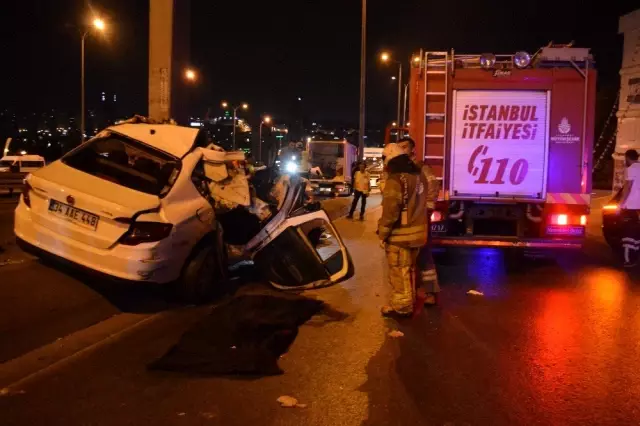D-100 Ankara istikametinde kaza: 1 ölü, 7 yaralı