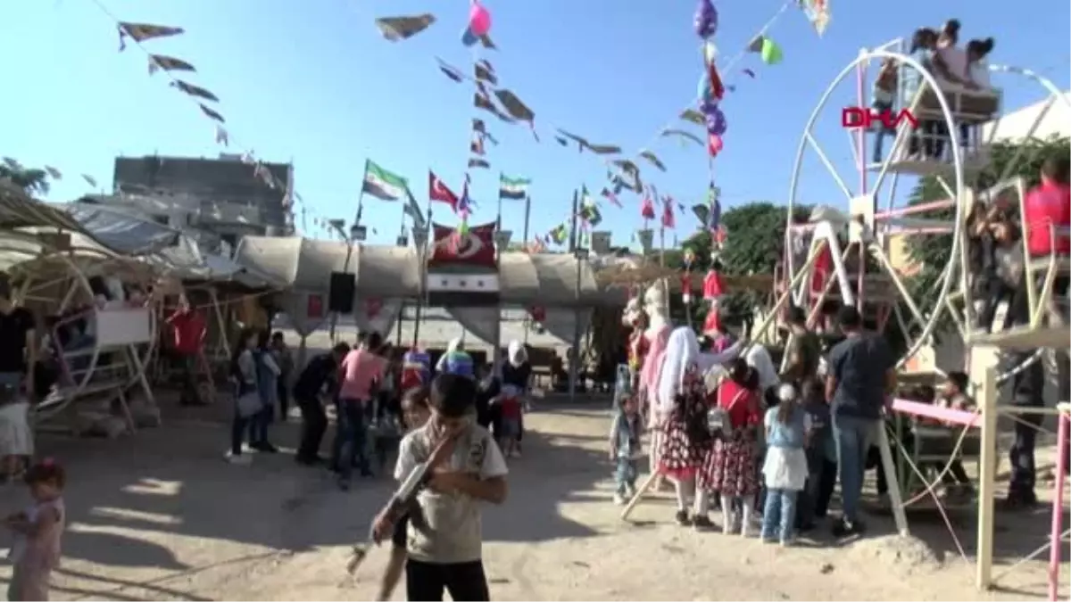 GAZİANTEP Azez'de bayram coşkusu