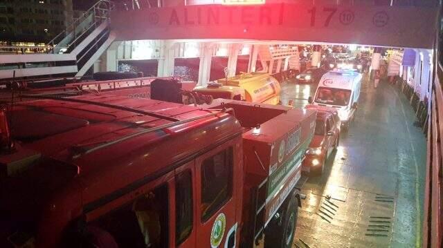 Tarihi Gelibolu yarımadasında orman yangını