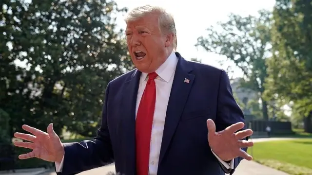 Trump'tan ticaret savaşı yorumu: Ekonomimiz çok iyi, birilerinin Çin'e dur demesi gerekiyor