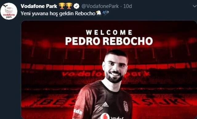 Beşiktaş, Pedro Rebocho transferini açıkladı