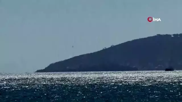 Yangın, Burgazada'da 14 dönümlük alanı tahrip etti Yangın, Burgazada'da 14 dönümlük alanı tahrip etti