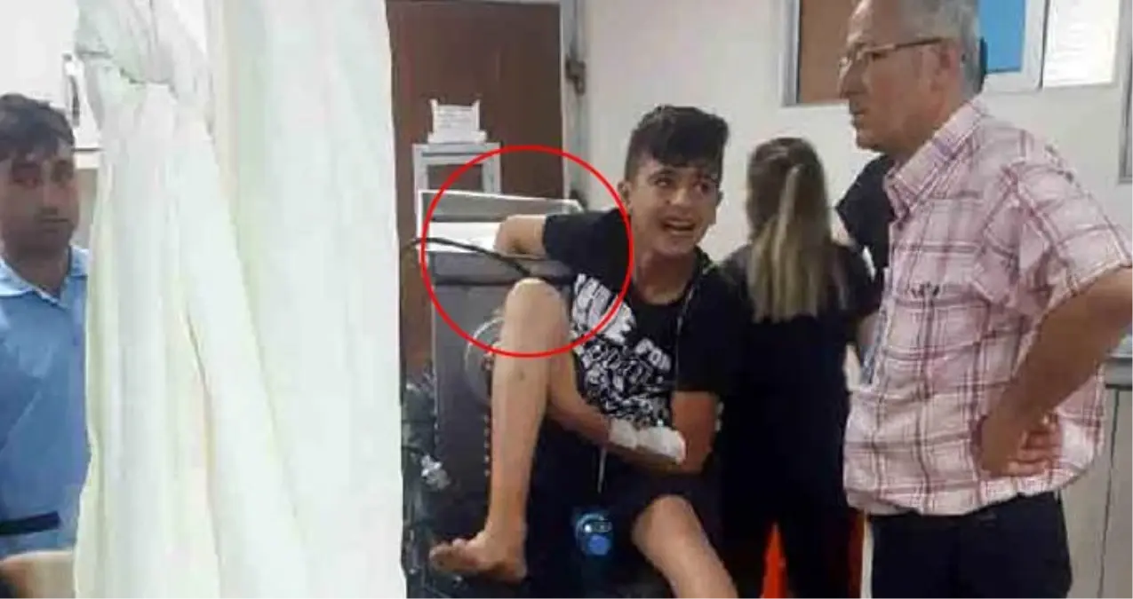 Gaziantep'te 14 yaşındaki çocuk elini kıyma makinesine kaptırdı