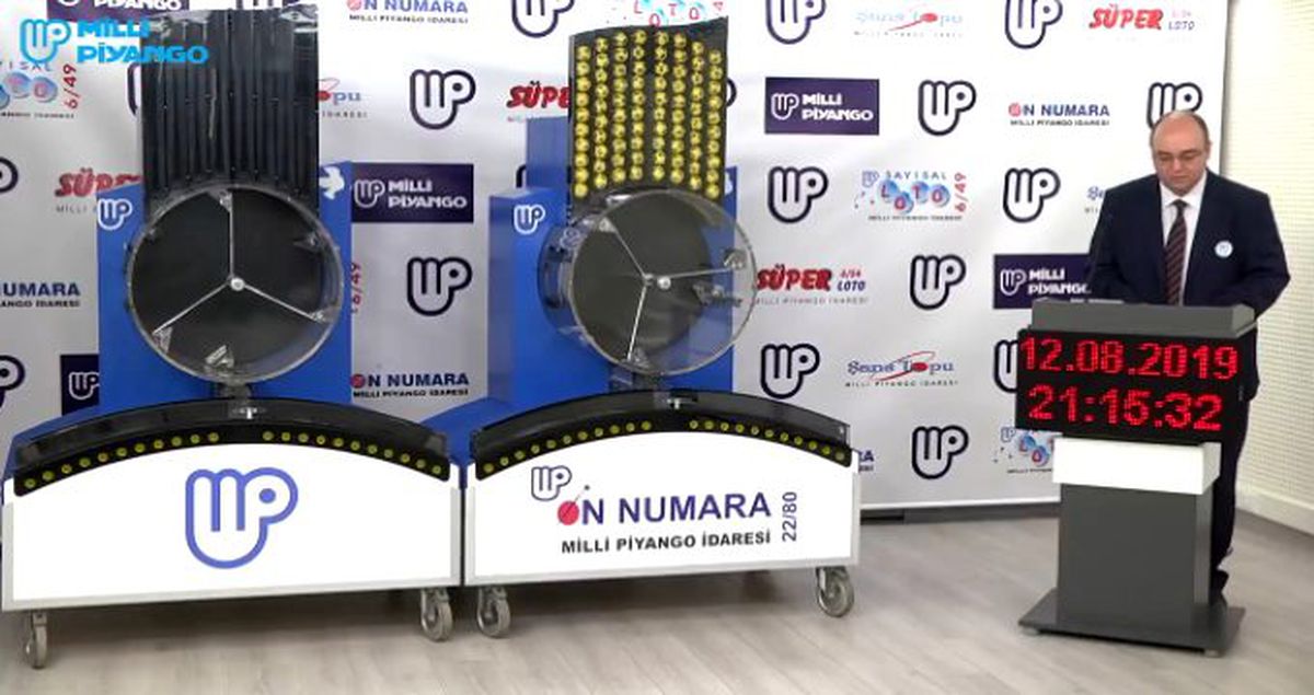 On Numara çekilişi sonuçları belli oldu! İşte 12 Ağustos Milli Piyango On Numara sonuçları