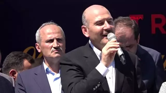 TRABZON Bakan Soylu Türkiye kendi istikametinde gitmektedir TRABZON Bakan Soylu Türkiye kendi istikametinde gitmektedir