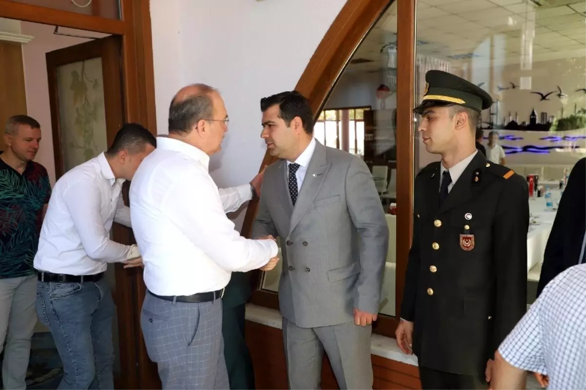 Turgutlu'da geleneksel bayramlaşma töreni gerçekleşti