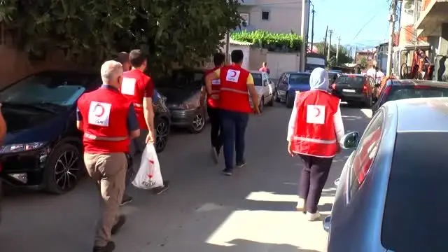 Türk Kızılaydan Kuzey Makedonya'da kurban bağışı Türk Kızılaydan Kuzey Makedonya'da kurban bağışı