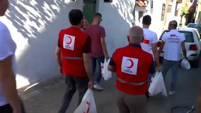 Türk Kızılaydan Kuzey Makedonya'da kurban bağışı Türk Kızılaydan Kuzey Makedonya'da kurban bağışı
