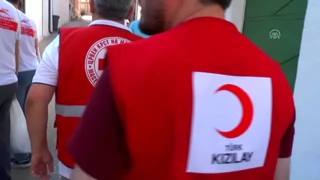 Türk Kızılaydan Kuzey Makedonya'da kurban bağışı Türk Kızılaydan Kuzey Makedonya'da kurban bağışı