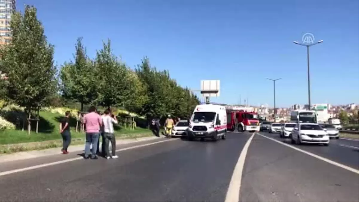 Ataşehir'de trafik kazası