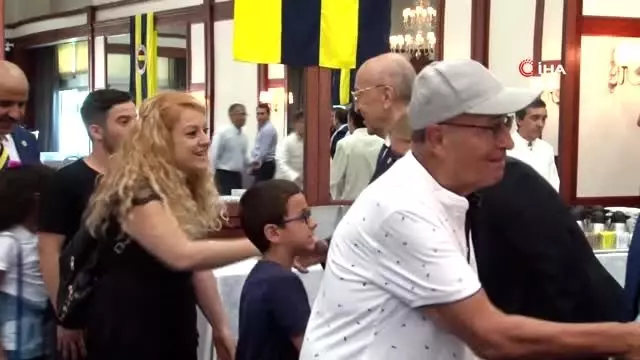 Fenerbahçe Kulübü'nde bayramlaşma töreni yapıldı
