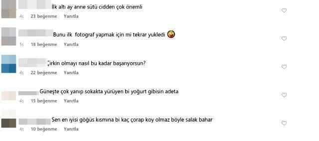 Göğsünün göründüğü fotoğrafını paylaşan Bahar Candan'a tepki yağdı