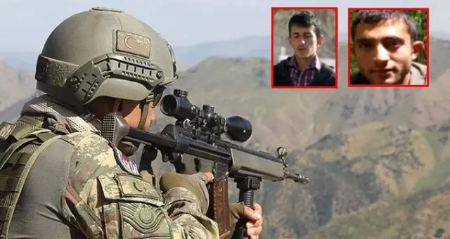 Gri kategoride 300'er bin TL ödülle aranan iki terörist öldürüldü