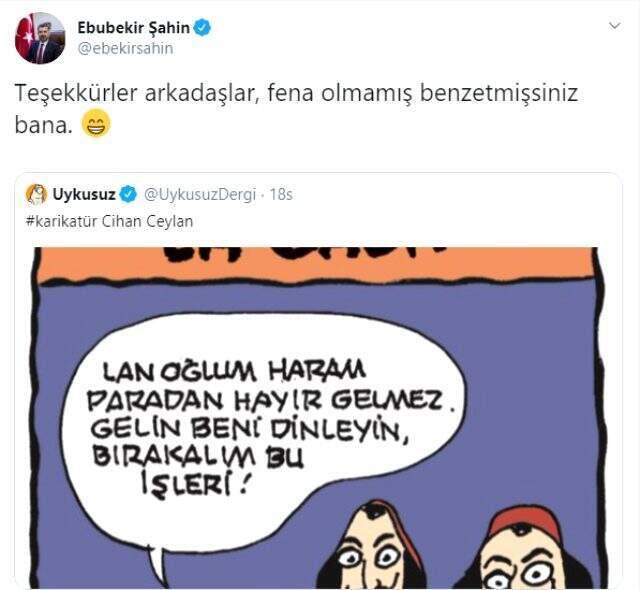 La Casa de Papel karikatürü, sansürcülükle suçlanan RTÜK Başkanı'nı da güldürdü