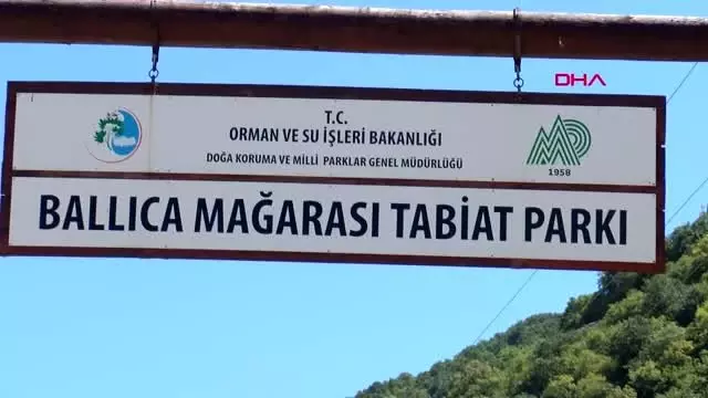 TOKAT Ballıca Mağarası'nda bayram yoğunluğu