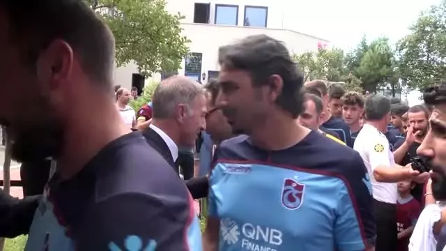 Trabzonspor'da bayramlaşma töreni (1)