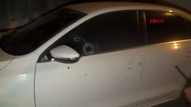ADIYAMAN Park halindeki otomobili kurşunladılar