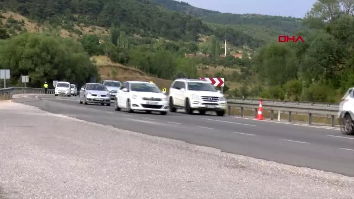 BOLU Bakan Soylu, Bolu'da trafik denetimine katıldı