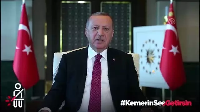 'Kemerin ses getirsin' kampanyasına Cumhurbaşkanı Erdoğan ve ünlülerden destek 'Kemerin ses getirsin' kampanyasına Cumhurbaşkanı Erdoğan ve ünlülerden destek