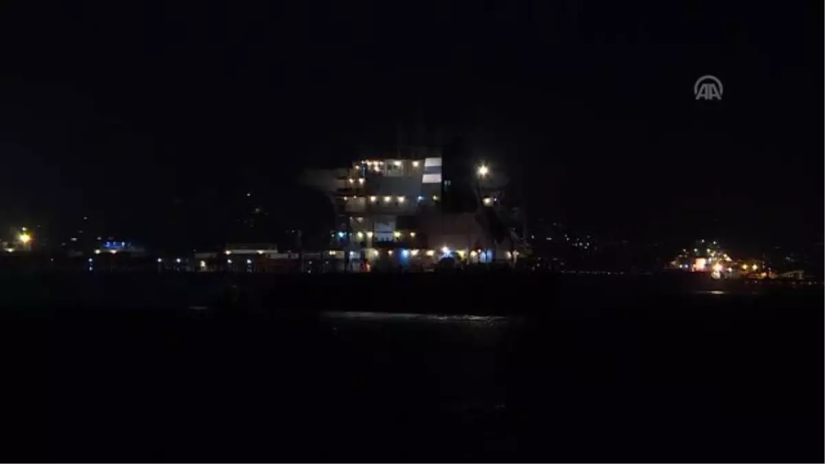 Marmara'da gemi kazası