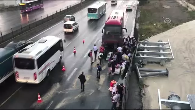 Ataşehir'de trafik kazası