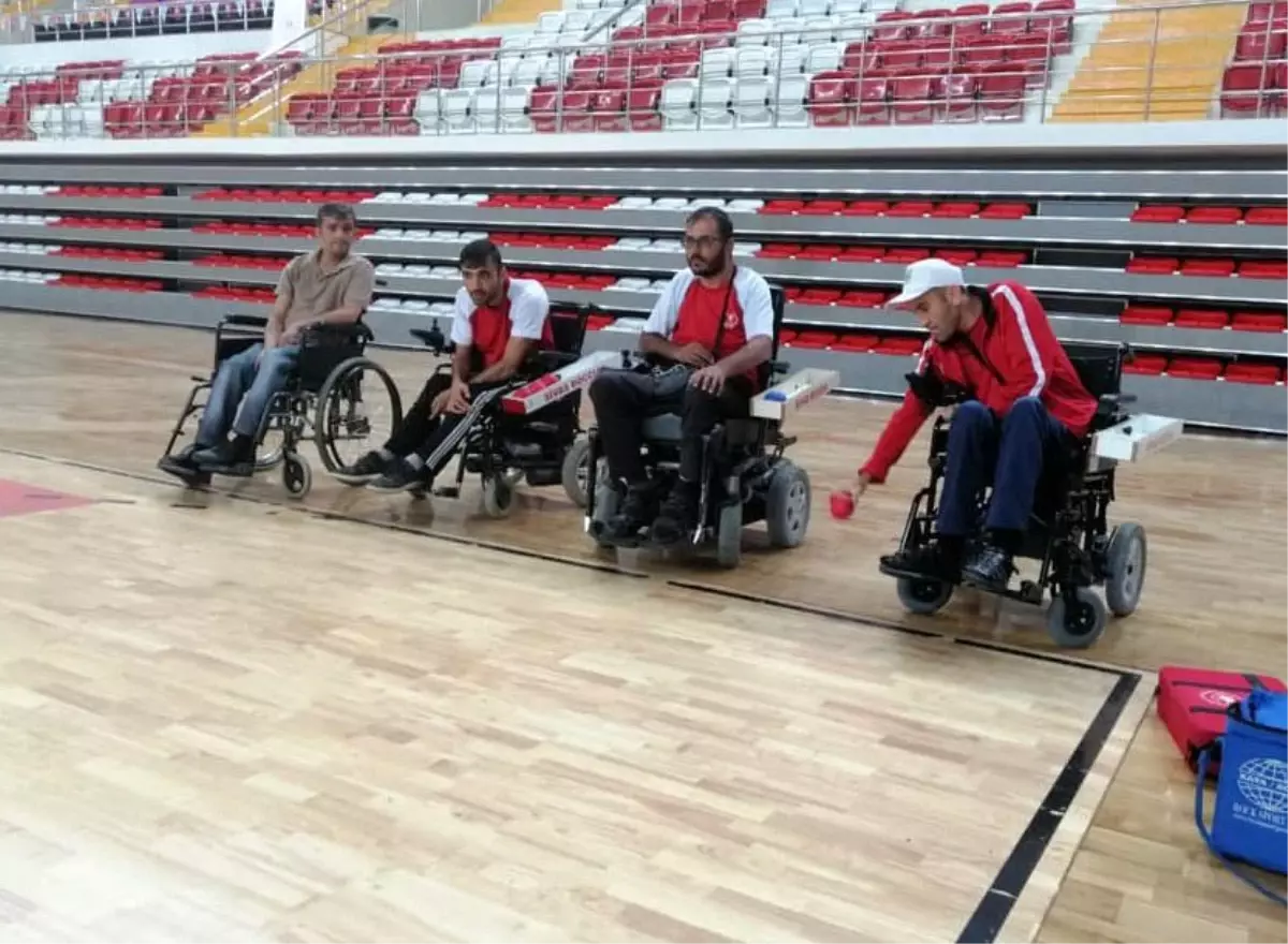 Boccia antrenmanları devam ediyor