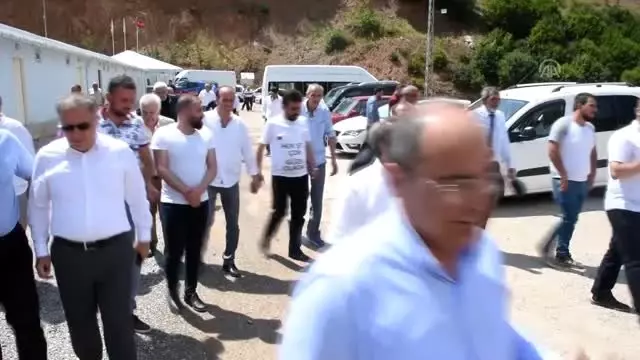 CHP heyeti, madenleri inceledi