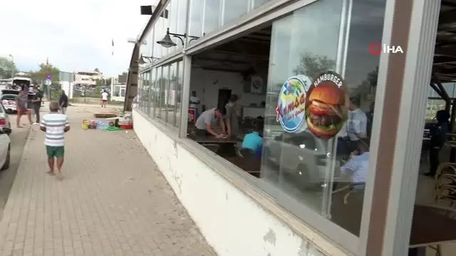Gazinin darp edildiği kafe kapatıldı Gazinin darp edildiği kafe kapatıldı