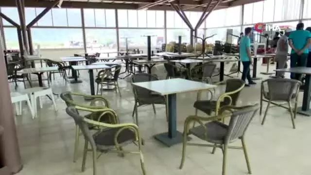 Gazinin darp edildiği kafe kapatıldı Gazinin darp edildiği kafe kapatıldı