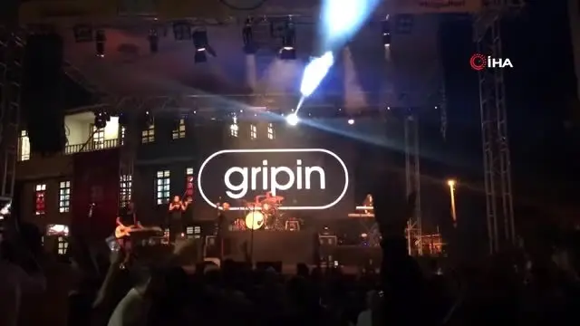 Gripin, hayranlarını coşturdu