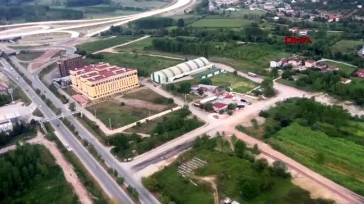 Kandıra yolu havadan denetlendi