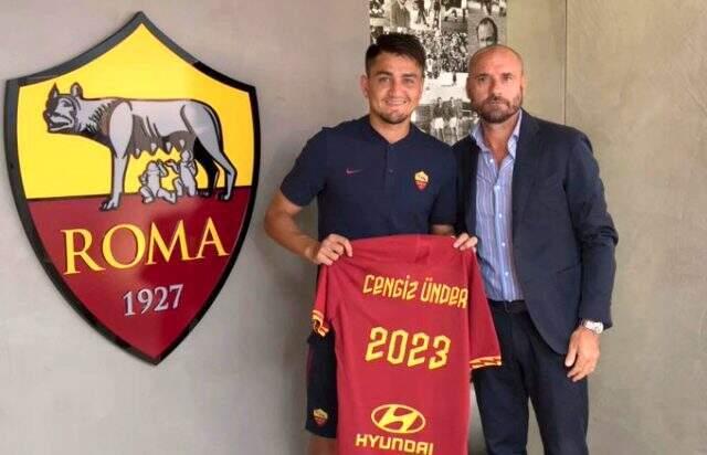 Roma, Cengiz Ünder'in sözleşmesini uzattı