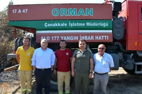 Tarihi Alan'da yanan saha ağaçlandırılacak Tarihi Alan'da yanan saha ağaçlandırılacak