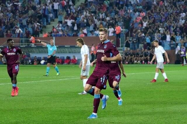 Trabzonspor, Avrupa Liginde Sparta Prag'ı saf dışı bıraktı!