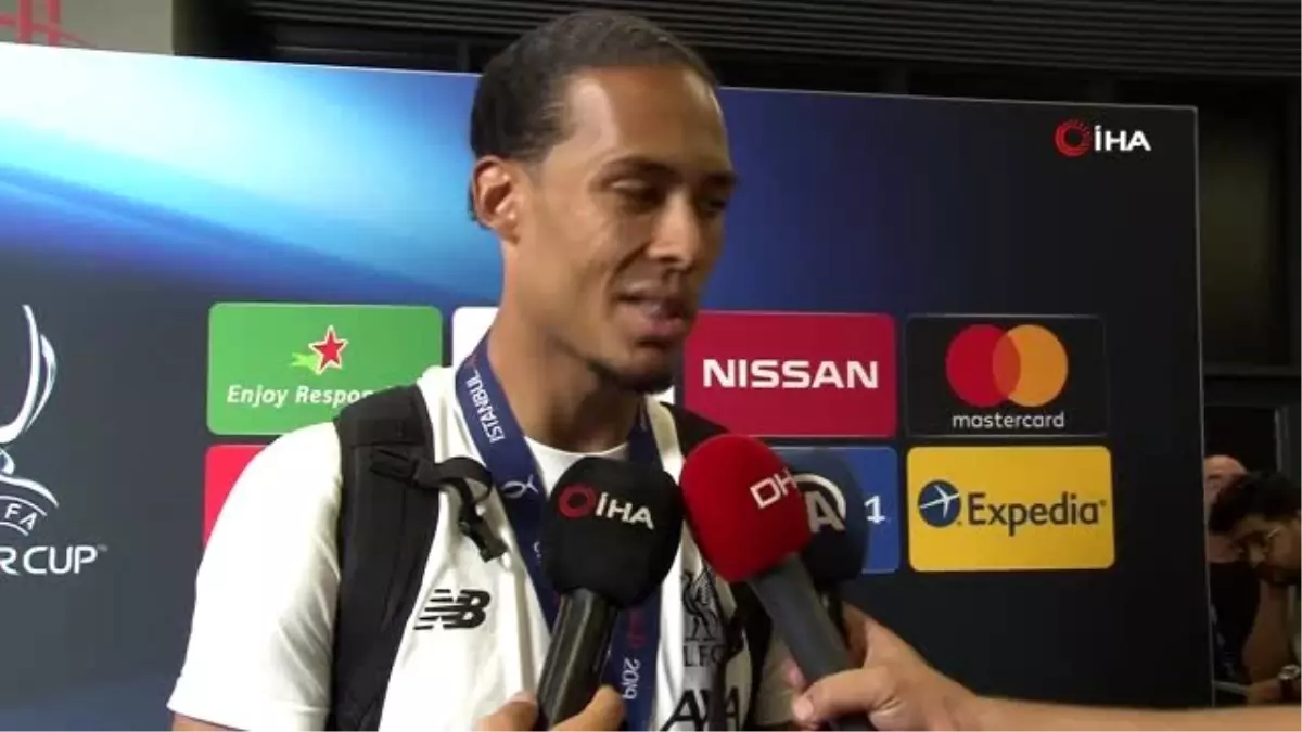 Virgil van Dijk: 'Kupayı kazandığımız için mutluyum'
