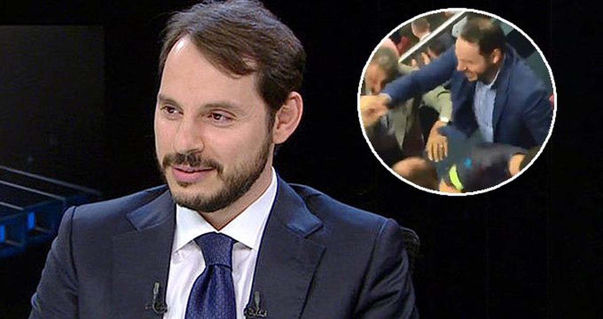 90+8'de gelen gole Bakan Albayrak böyle sevindi