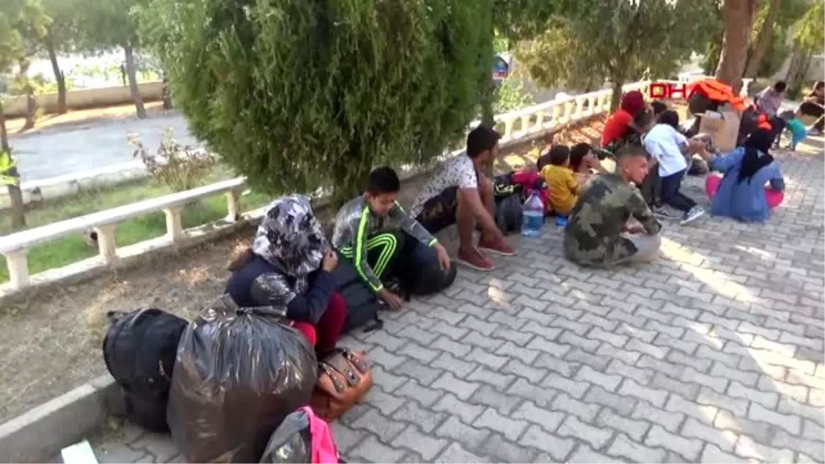 Çanakkale'de 55 kaçak göçmen yakalandı