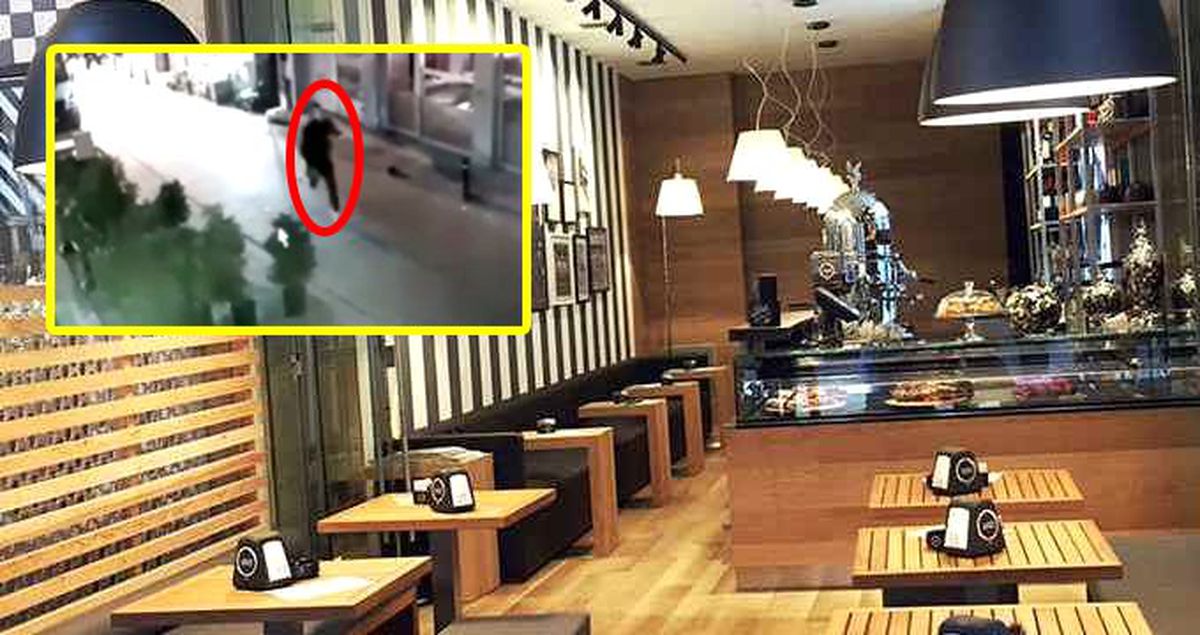 Gelen hesaba kızıp kafeye molotof attı