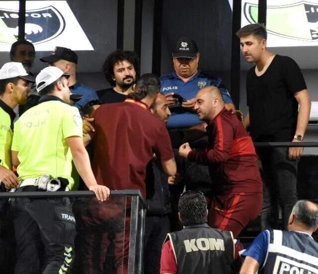 Necati Ateş ve Hasan Şaş, Denizlispor taraftarları ile gerginlik yaşadı!