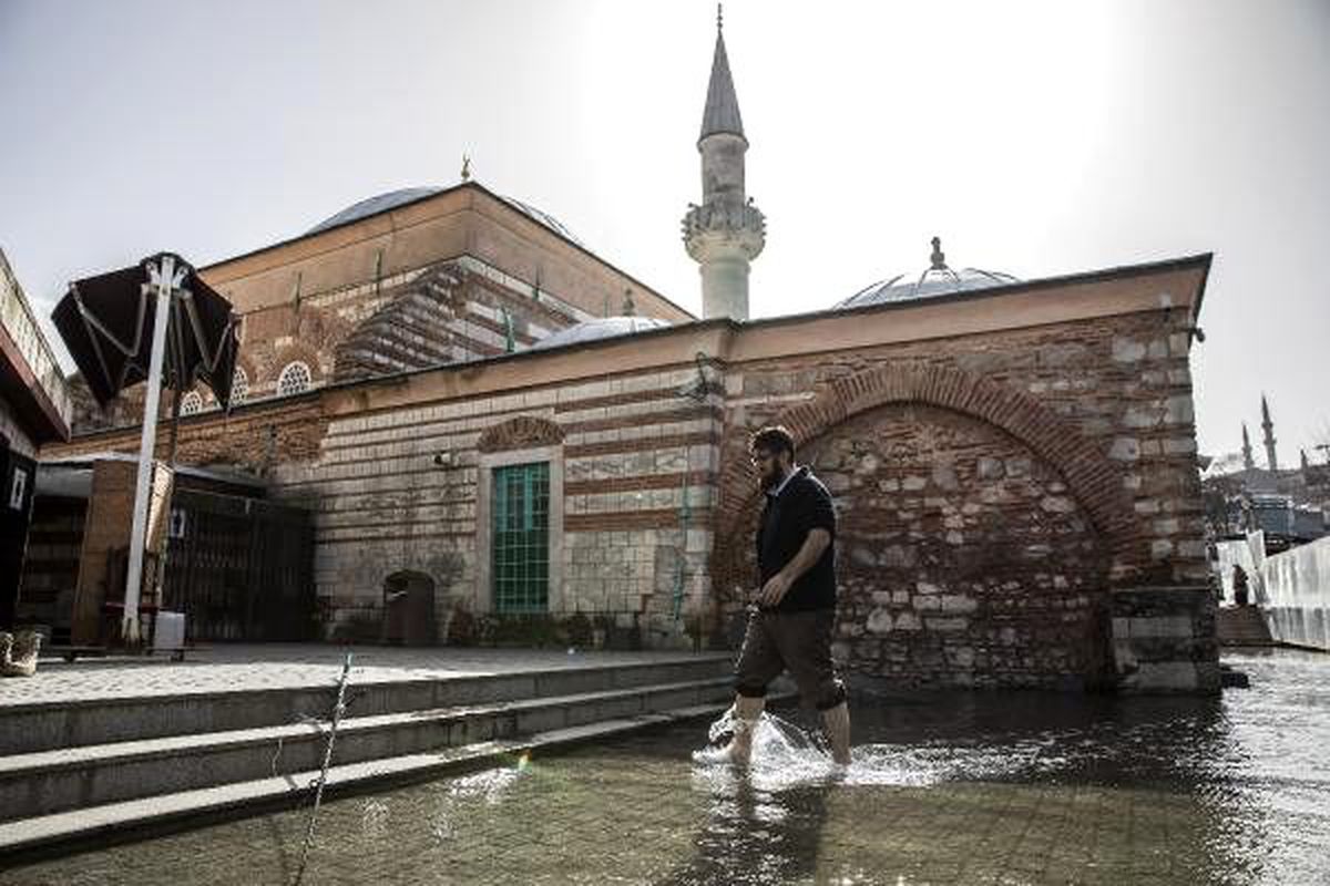 127 yıldır su baskınına uğrayan o camiyi yine su bastı!