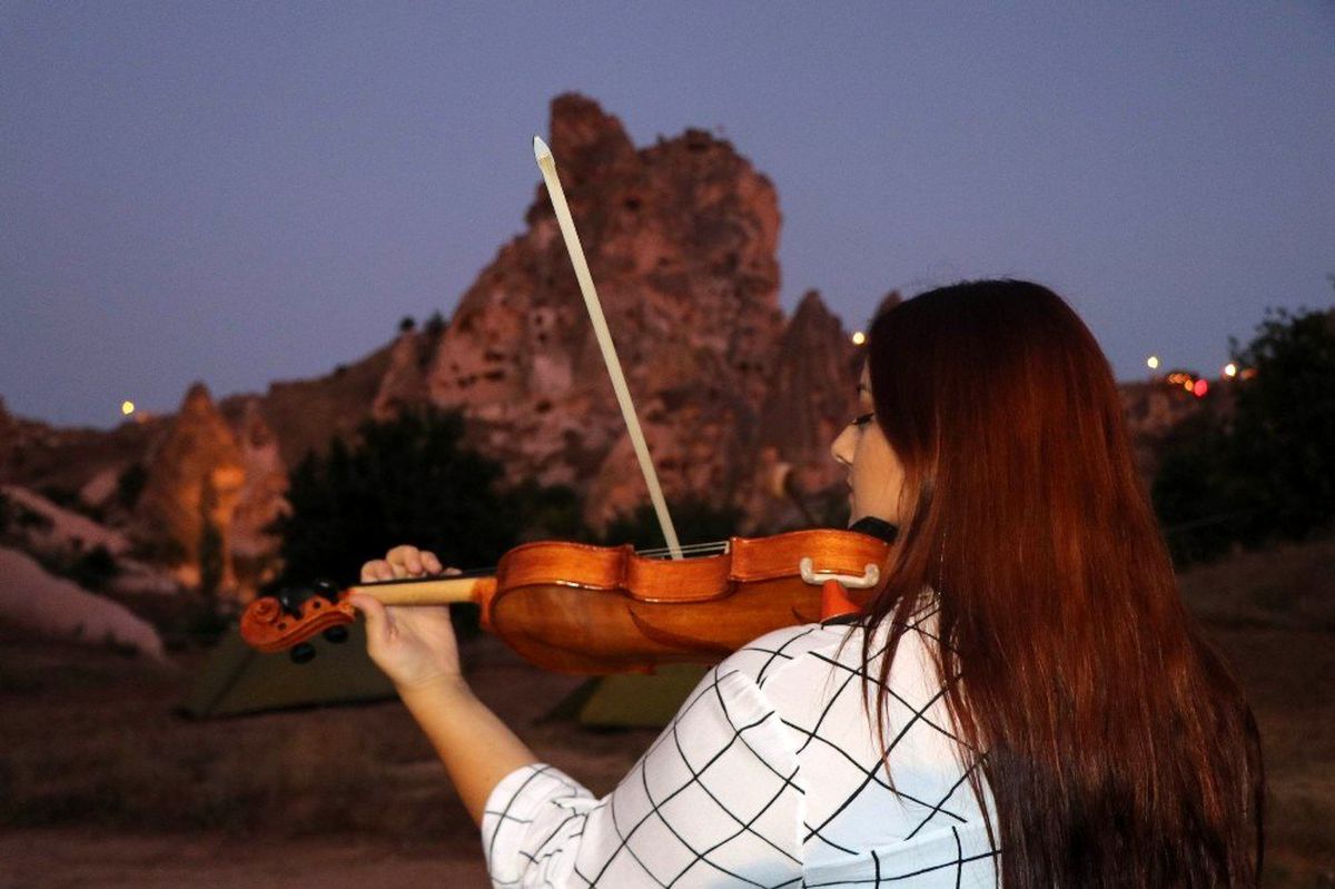 Kapadokya'da çadır festivali başladı