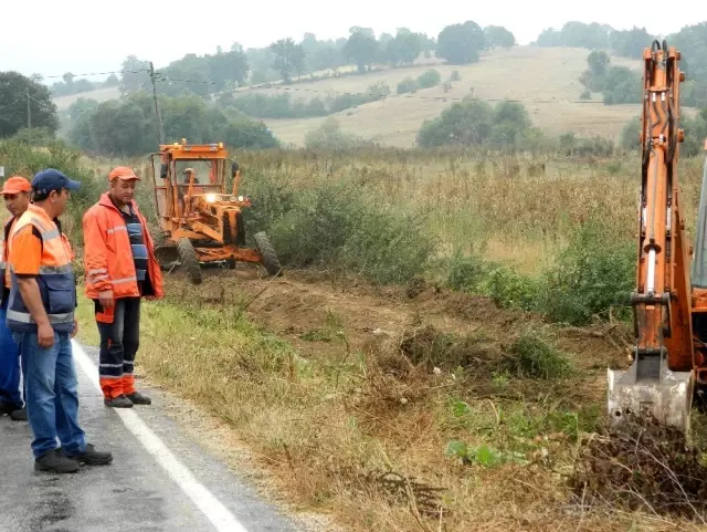 Pazaryeri Bursa yolunda 5'nci etap çalışmaları başladı