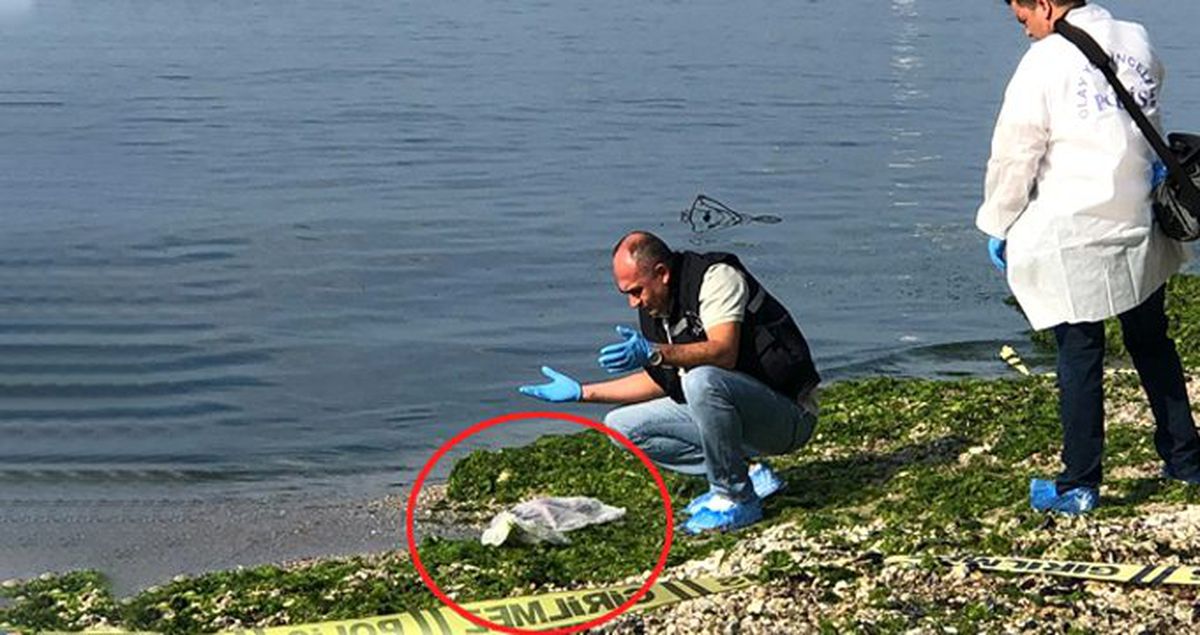Beylikdüzü Sahili'nde kıyıya, poşet içinde bebek cansız bedeni vurdu