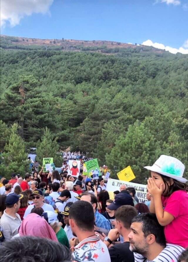Fazıl Say, Kaz Dağları için konser verdi! Binlerce insan bölgeye akın etti
