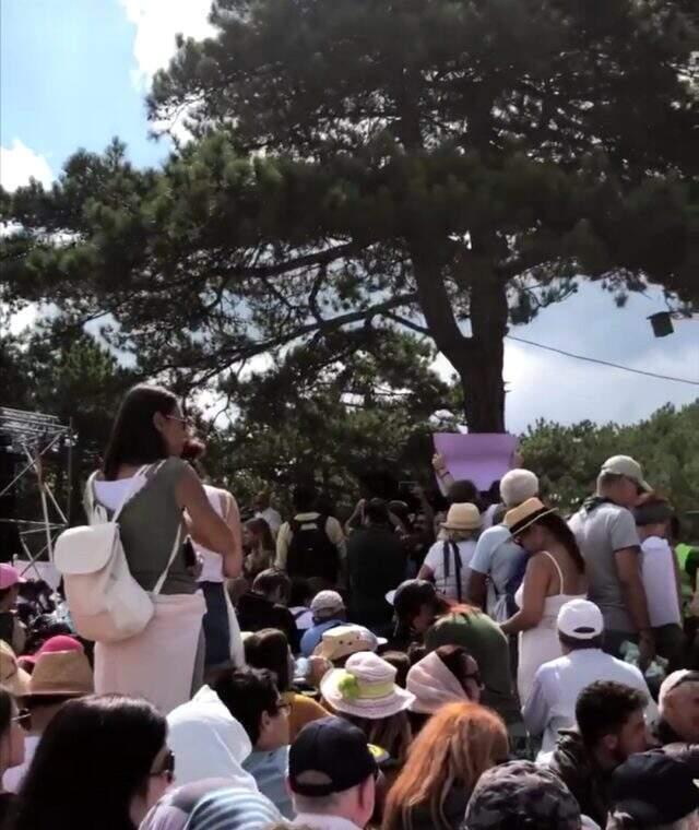 Fazıl Say, Kaz Dağları için konser verdi! Binlerce insan bölgeye akın etti