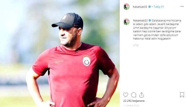 Hasan Şaş, Galatasaray'daki görevine geri döndü!