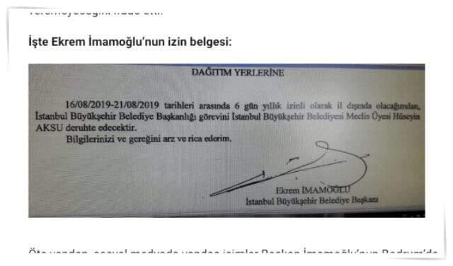 İBB'den İmaoğlu açıklaması: Yıllık izinde, sabah gelip su baskını olan yerlerde inceleme yapacak