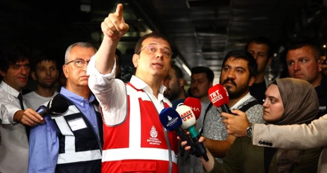 İstanbul'daki sel felaketi sonrasında Ekrem İmamoğlu'ndan ilk açıklama