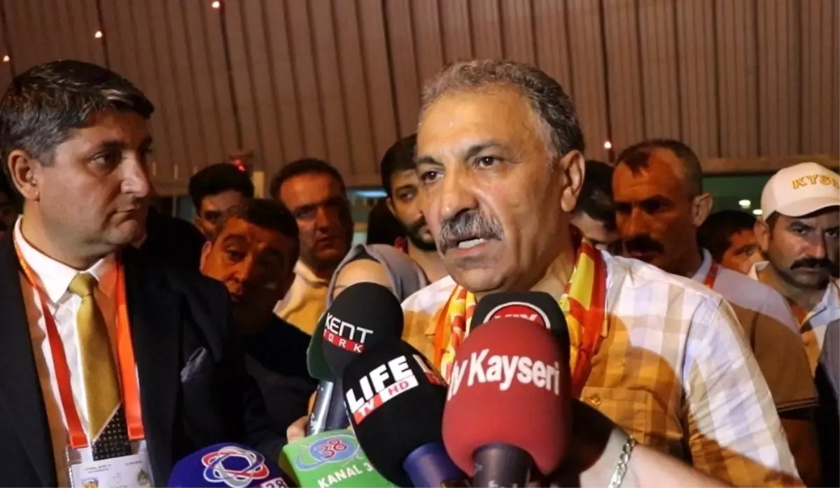 Kayserispor Başkanı Bedir: 'Birinci maçın birinci dakikasında ne olur hakem konuşmayalım'