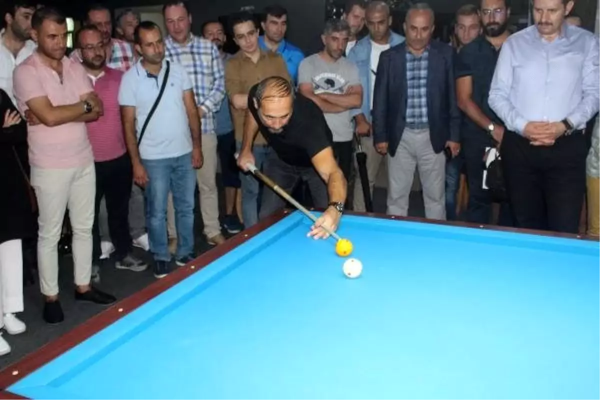 Sivas'ta '4 Eylül Bilardo Şampiyonası' düzenlendi